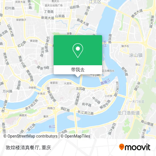 敦煌楼清真餐厅地图