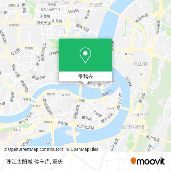 珠江太阳城-停车库地图
