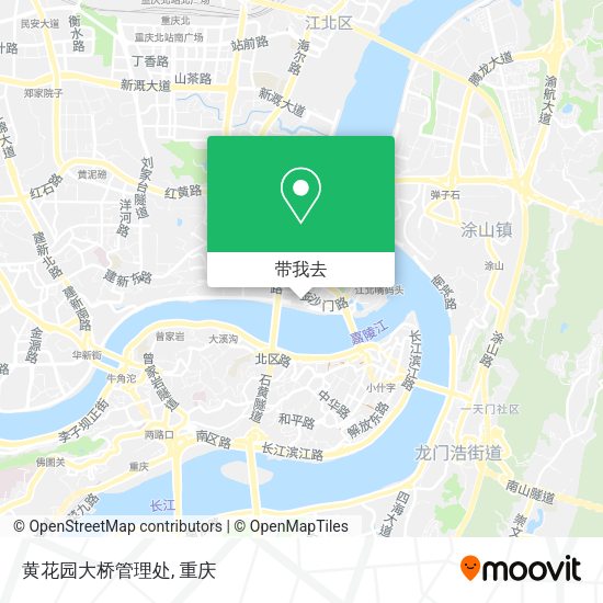 黄花园大桥管理处地图