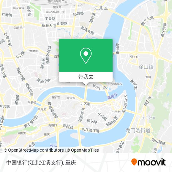 中国银行(江北江滨支行)地图