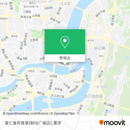麦汇食尚冒菜(财信广场店)地图