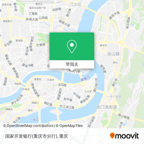国家开发银行(重庆市分行)地图