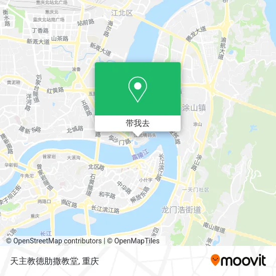 天主教德肋撒教堂地图