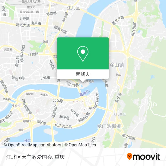 江北区天主教爱国会地图