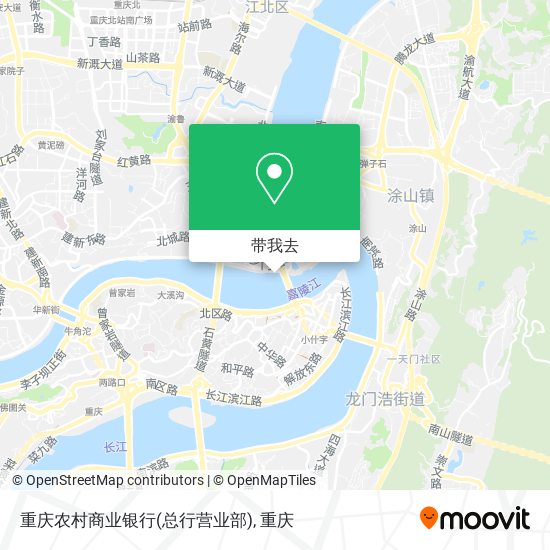 重庆农村商业银行(总行营业部)地图