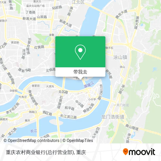 重庆农村商业银行(总行营业部)地图