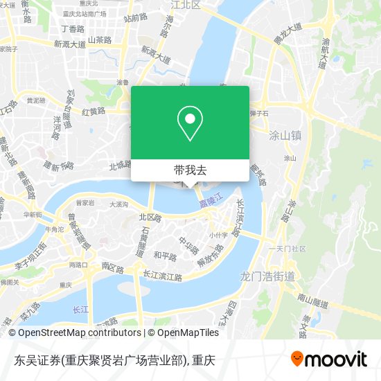 东吴证券(重庆聚贤岩广场营业部)地图