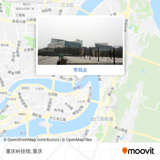 重庆科技馆地图