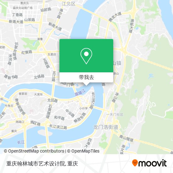 重庆翰林城市艺术设计院地图