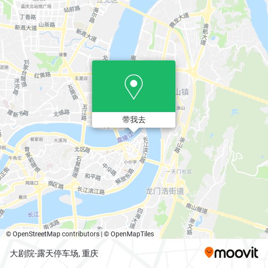 大剧院-露天停车场地图