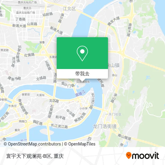寰宇天下观澜苑-B区地图