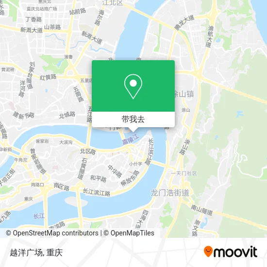 越洋广场地图