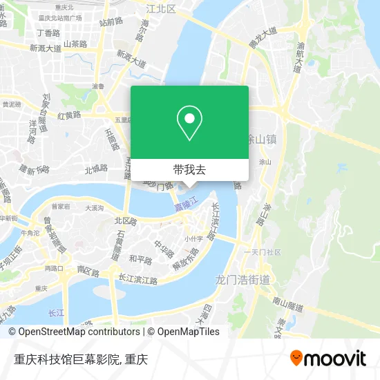 重庆科技馆巨幕影院地图