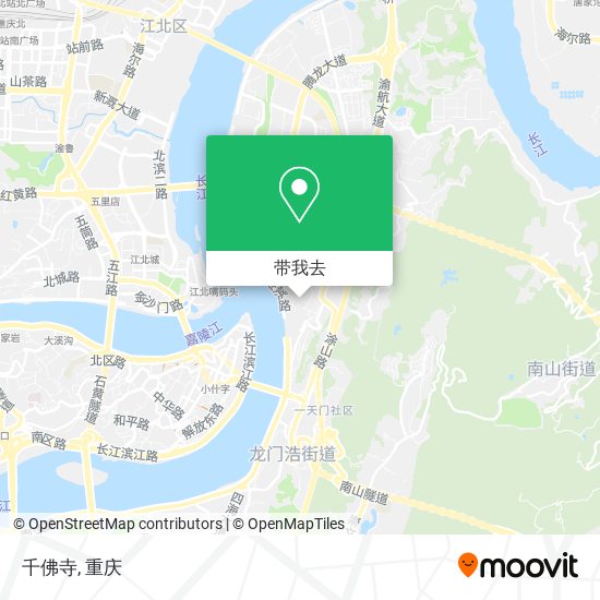 千佛寺地图