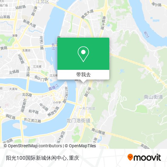 阳光100国际新城休闲中心地图
