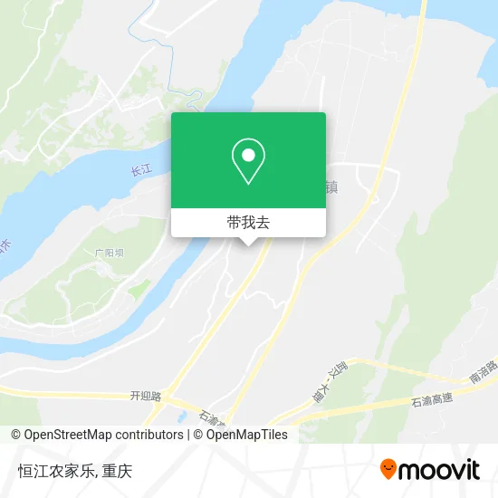 恒江农家乐地图