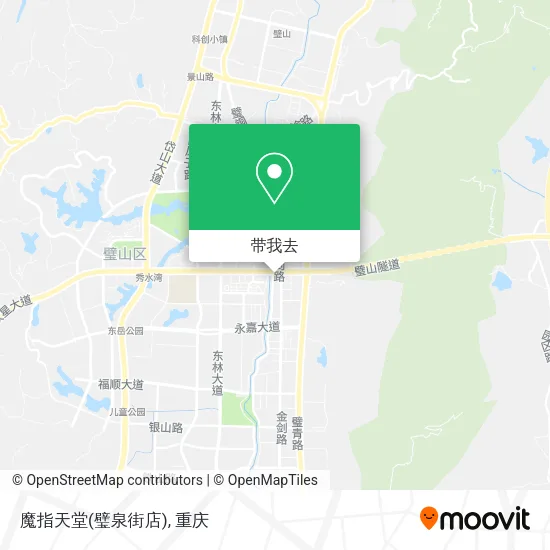 魔指天堂(璧泉街店)地图