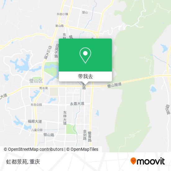 虹都景苑地图