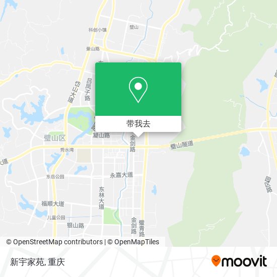新宇家苑地图