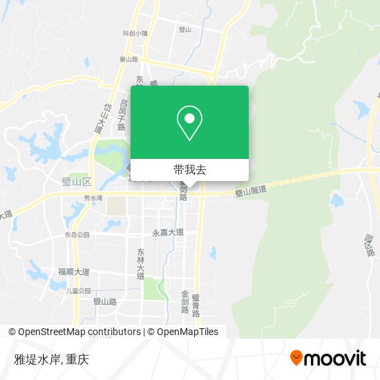 雅堤水岸地图