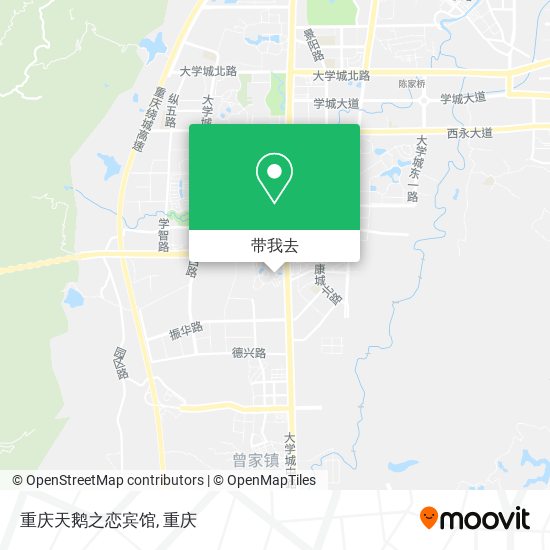 重庆天鹅之恋宾馆地图