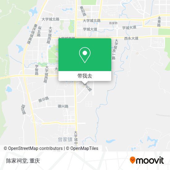 陈家祠堂地图