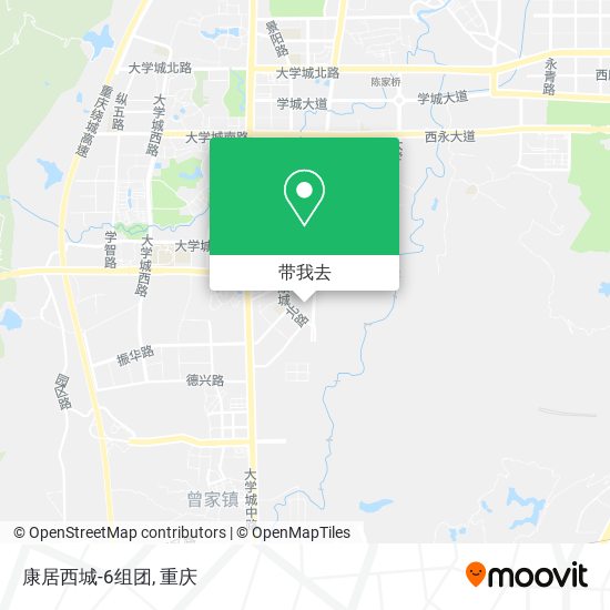 康居西城-6组团地图