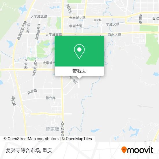 复兴寺综合市场地图