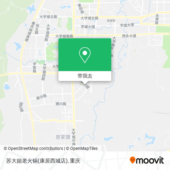 苏大姐老火锅(康居西城店)地图