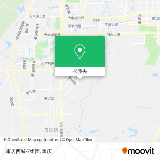 康居西城-7组团地图
