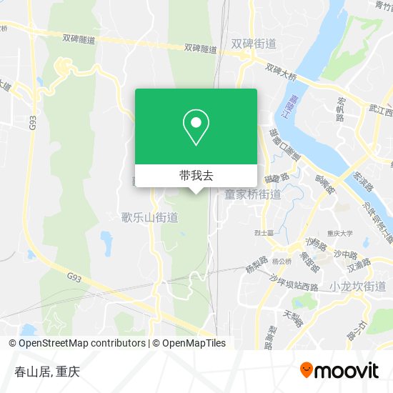 春山居地图