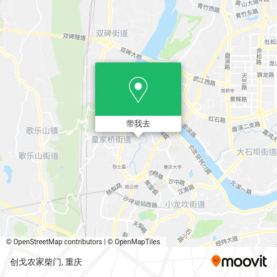 创戈农家柴门地图