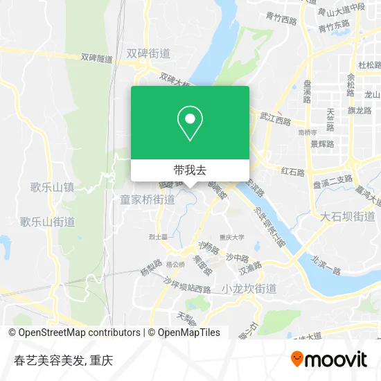 春艺美容美发地图