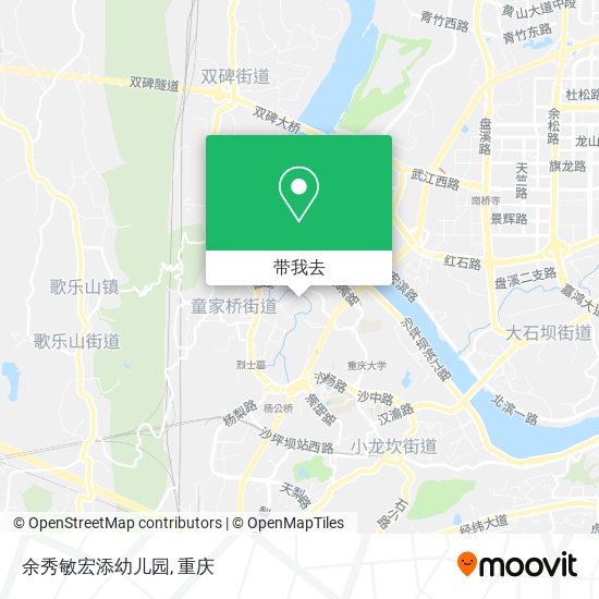 余秀敏宏添幼儿园地图
