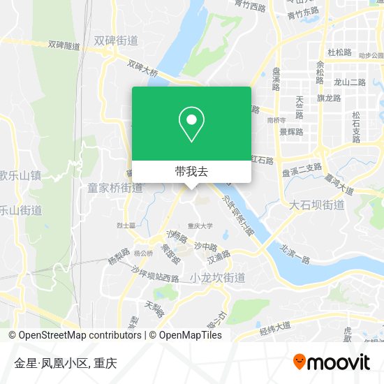 金星·凤凰小区地图