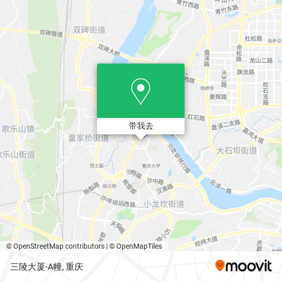 三陵大厦-A幢地图