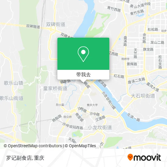 罗记副食店地图