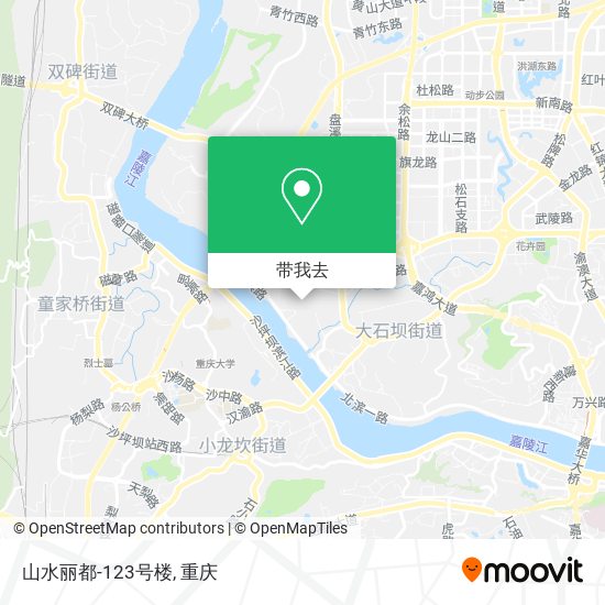 山水丽都-123号楼地图