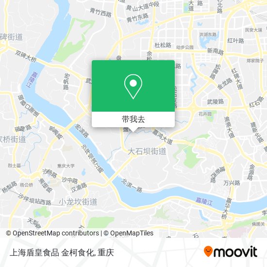 上海盾皇食品 金柯食化地图