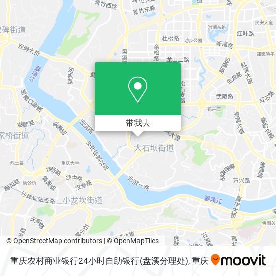 重庆农村商业银行24小时自助银行(盘溪分理处)地图