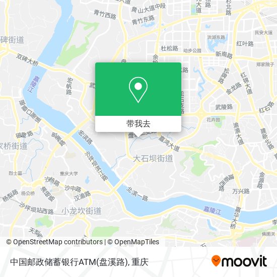 中国邮政储蓄银行ATM(盘溪路)地图