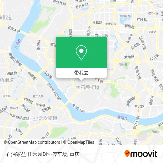 石油家益·佳禾园D区-停车场地图