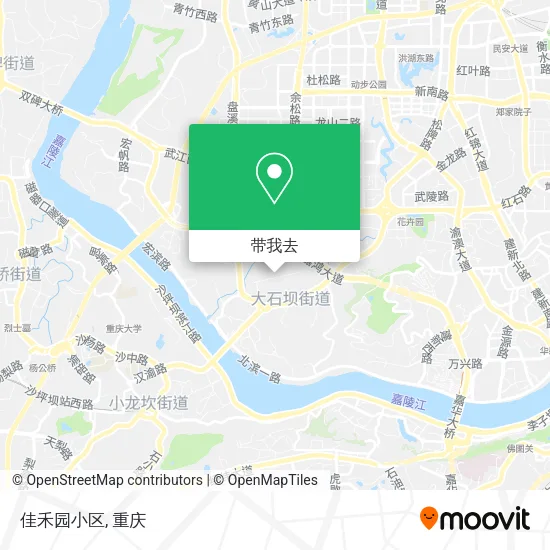 佳禾园小区地图