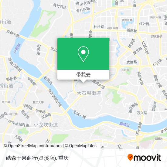 皓森干果商行(盘溪店)地图