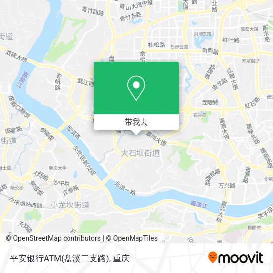 平安银行ATM(盘溪二支路)地图