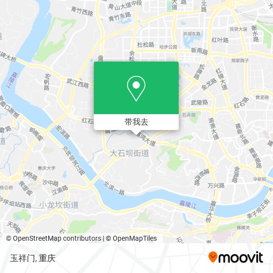 玉祥门地图