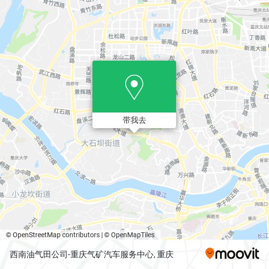 西南油气田公司-重庆气矿汽车服务中心地图
