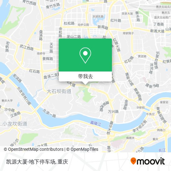 凯源大厦-地下停车场地图