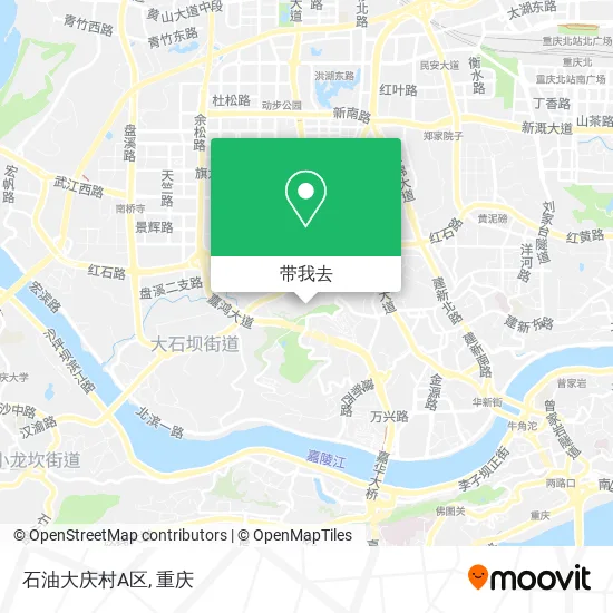 石油大庆村A区地图