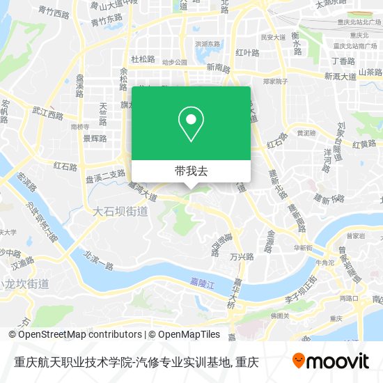 重庆航天职业技术学院-汽修专业实训基地地图